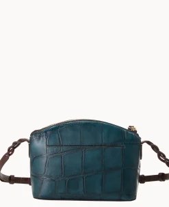 Dooney & Bourke Exotic Leather|Mini Bags<Denison Penny Crossbody Deep Teal