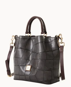 Dooney & Bourke Picnic in the Park|Exotic Leather<Denison Small Barlow Smoke Grey