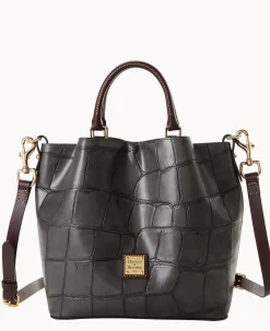 Dooney & Bourke Picnic in the Park|Exotic Leather<Denison Small Barlow Smoke Grey