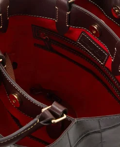 Dooney & Bourke Picnic in the Park|Exotic Leather<Denison Small Barlow Smoke Grey
