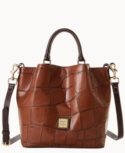 Dooney & Bourke Picnic in the Park|Exotic Leather<Denison Small Barlow Cognac