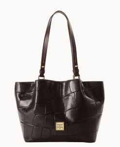 Dooney & Bourke Picnic in the Park|Exotic Leather<Denison Small Flynn Espresso