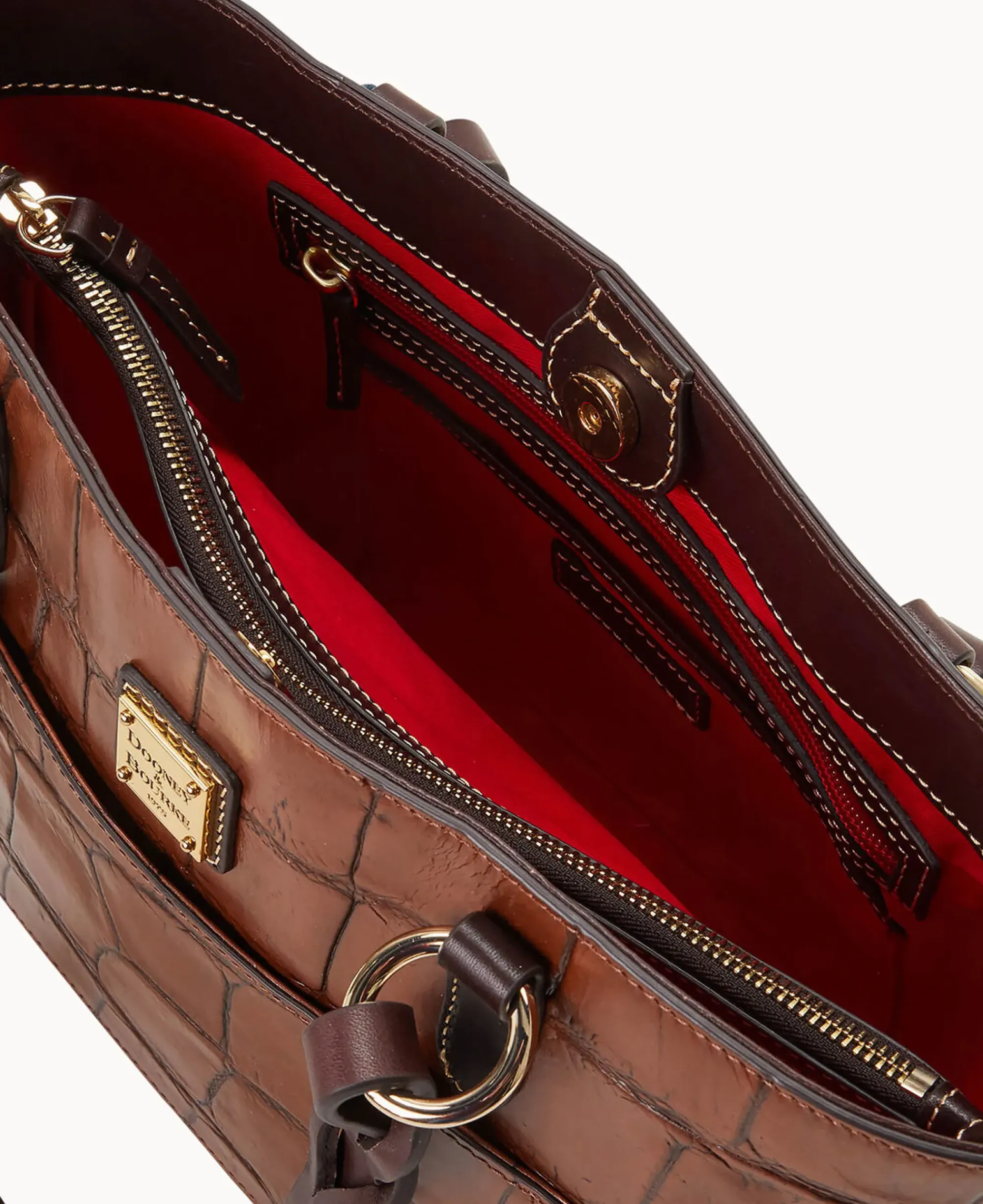 Dooney & Bourke Picnic in the Park|Exotic Leather<Denison Small Gretchen Tote Cognac