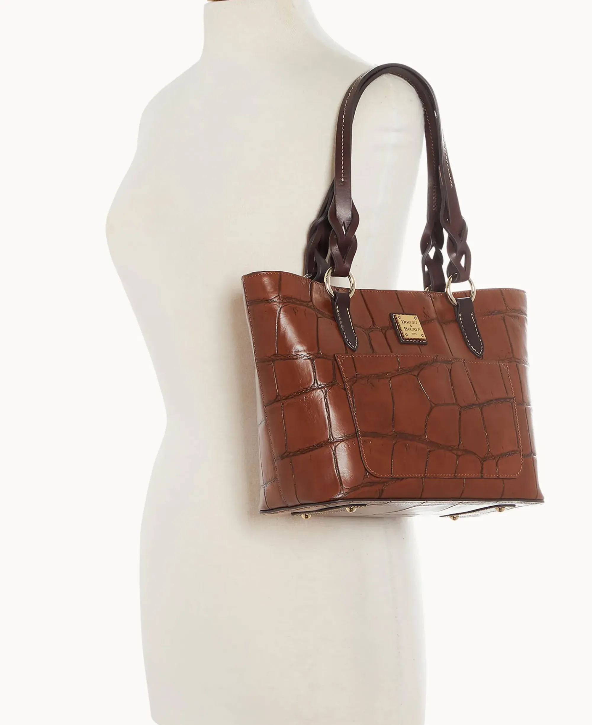 Dooney & Bourke Picnic in the Park|Exotic Leather<Denison Small Gretchen Tote Cognac