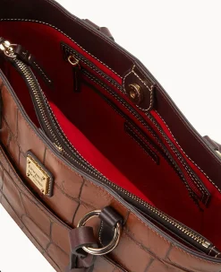 Dooney & Bourke Picnic in the Park|Exotic Leather<Denison Small Gretchen Tote Cognac