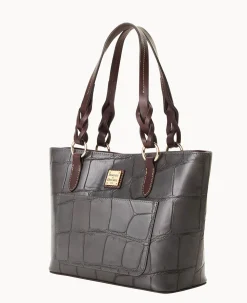 Dooney & Bourke Picnic in the Park|Exotic Leather<Denison Small Gretchen Tote Smoke Grey