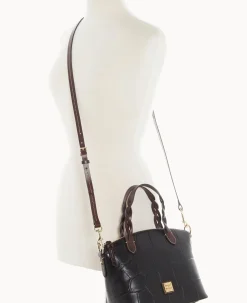 Dooney & Bourke Picnic in the Park|Exotic Leather<Denison Small Heidi Satchel Espresso