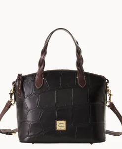 Dooney & Bourke Picnic in the Park|Exotic Leather<Denison Small Heidi Satchel Espresso