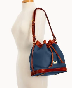 Dooney & Bourke Pebbled Leather|Shoulder Bags<Dillen Drawstring Jeans