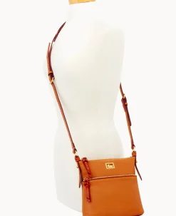 Dooney & Bourke Pebbled Leather|Mini Bags<Dillen Letter Carrier Caramel