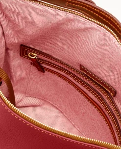 Dooney & Bourke Ready For the Getaway|Pebbled Leather<Dillen Medium Pocket Sac Red
