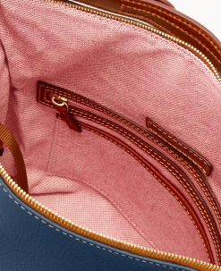 Dooney & Bourke Ready For the Getaway|Pebbled Leather<Dillen Medium Pocket Sac Jeans