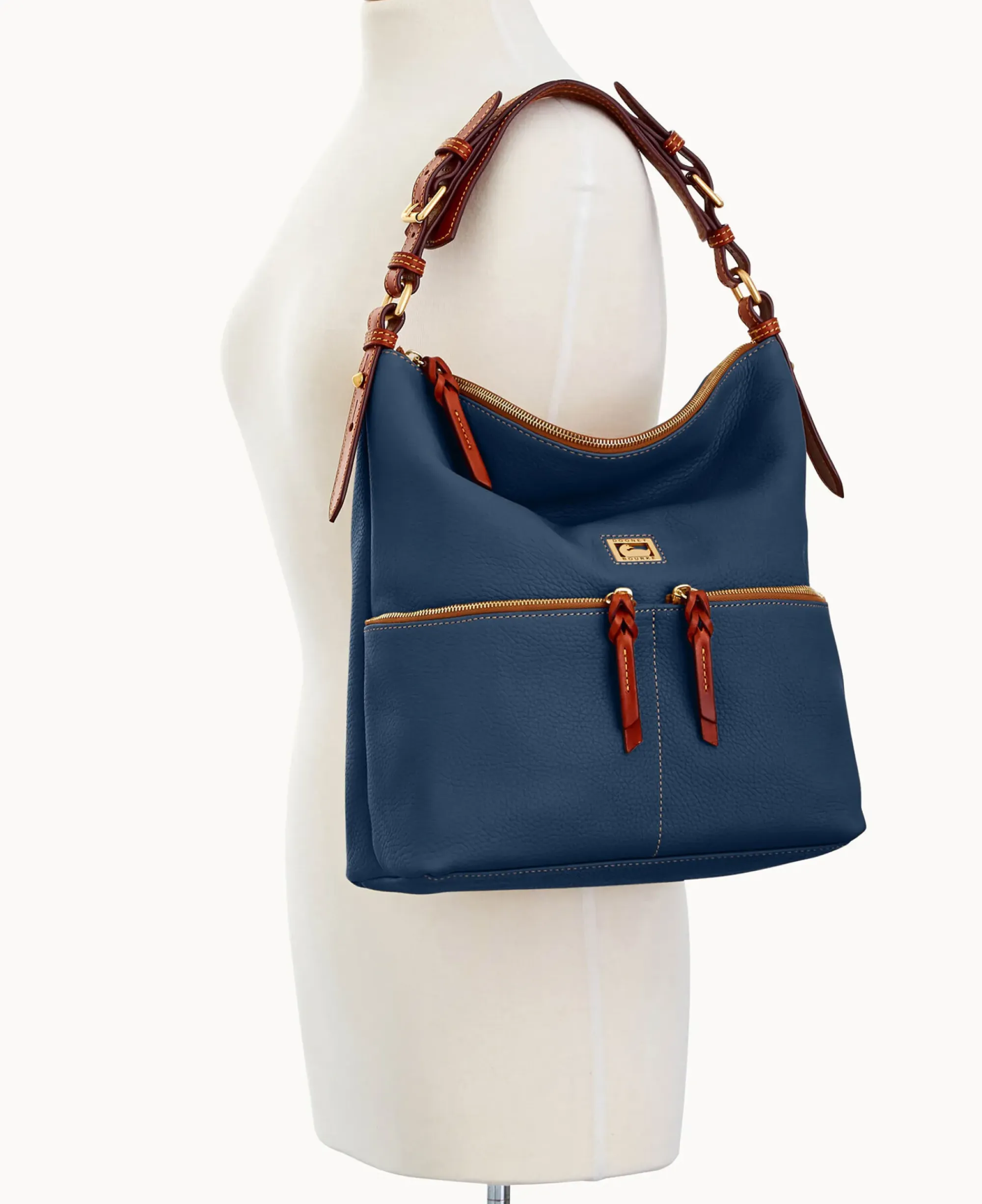 Dooney & Bourke Ready For the Getaway|Pebbled Leather<Dillen Medium Pocket Sac Jeans