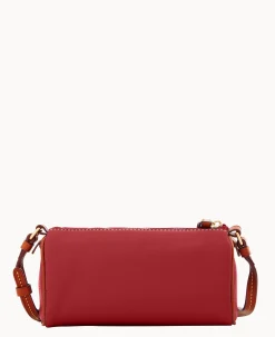 Dooney & Bourke Pebbled Leather|Mini Bags<Dillen Small Barrel Crossbody Red