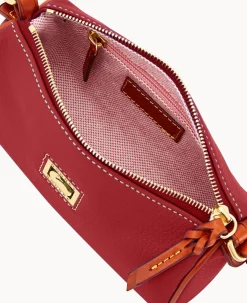Dooney & Bourke Pebbled Leather|Mini Bags<Dillen Small Barrel Crossbody Red
