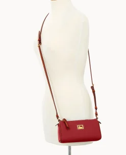 Dooney & Bourke Pebbled Leather|Mini Bags<Dillen Small Barrel Crossbody Red