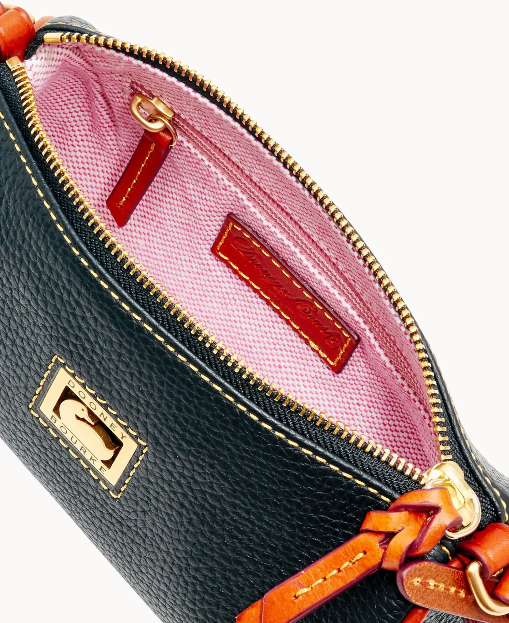 Dooney & Bourke Pebbled Leather|Mini Bags<Dillen Small Barrel Crossbody Black