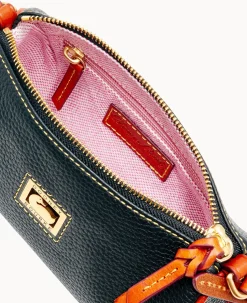 Dooney & Bourke Pebbled Leather|Mini Bags<Dillen Small Barrel Crossbody Black