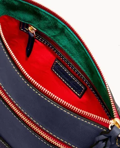 Dooney & Bourke The Florentine Collection|Smooth Leather<Florentine Allison Crossbody Navy