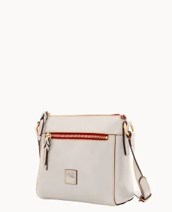 Dooney & Bourke The Florentine Collection|Smooth Leather<Florentine Allison Crossbody Ecru