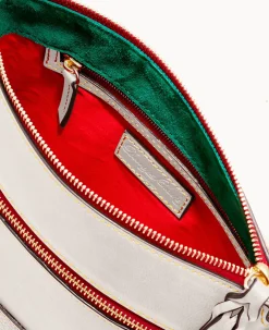Dooney & Bourke The Florentine Collection|Smooth Leather<Florentine Allison Crossbody Ecru