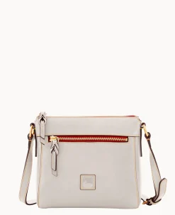 Dooney & Bourke The Florentine Collection|Smooth Leather<Florentine Allison Crossbody Ecru