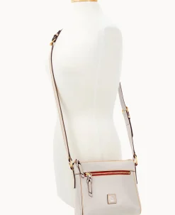 Dooney & Bourke The Florentine Collection|Smooth Leather<Florentine Allison Crossbody Ecru