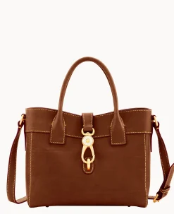 Dooney & Bourke The Florentine Collection|Ready For the Getaway<Florentine Amelie Tote Chestnut