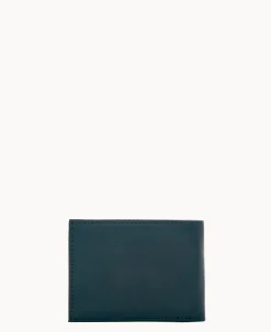 Dooney & Bourke The Florentine Collection|Grab and Go<Florentine Billfold with Train Pass Black