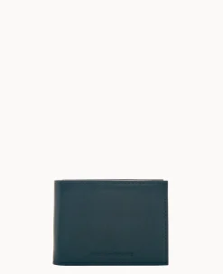 Dooney & Bourke The Florentine Collection|Grab and Go<Florentine Billfold with Train Pass Black