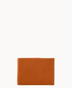 Dooney & Bourke The Florentine Collection|Grab and Go<Florentine Billfold with Train Pass Natural