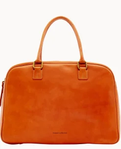 Dooney & Bourke The Florentine Collection|Ready For the Getaway<Florentine Bowler Duffle Natural