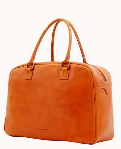 Dooney & Bourke The Florentine Collection|Ready For the Getaway<Florentine Bowler Duffle Natural