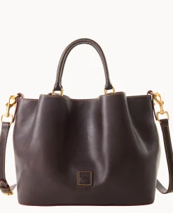 Dooney & Bourke The Florentine Collection|Ready For the Getaway<Florentine Brenna Brown Tmoro