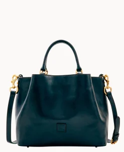 Dooney & Bourke The Florentine Collection|Ready For the Getaway<Florentine Brenna Black Black