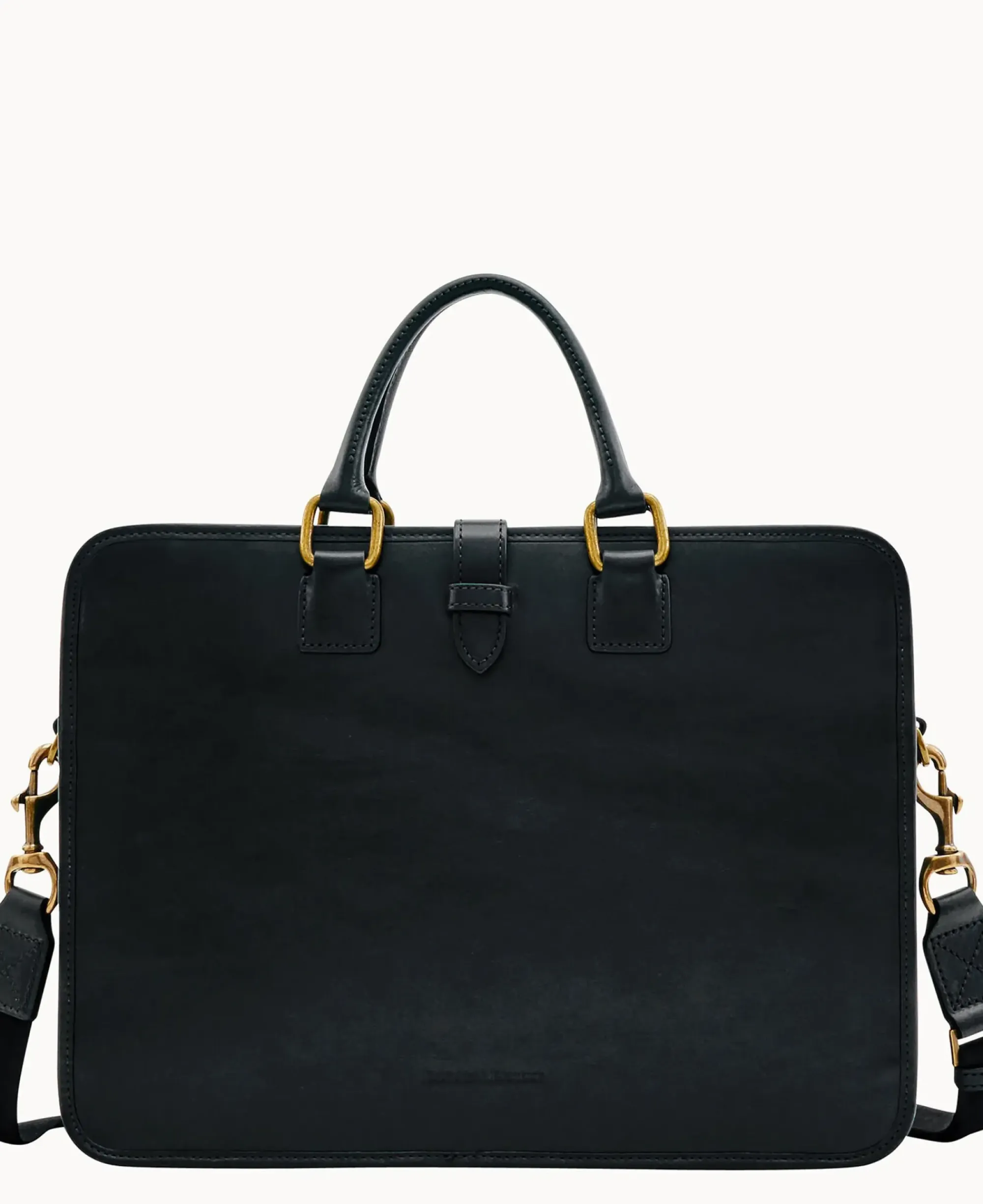Dooney & Bourke The Florentine Collection|Smooth Leather<Florentine Brooklyn Briefcase Black