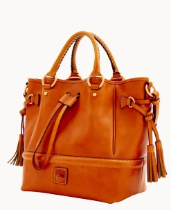 Dooney & Bourke The Florentine Collection|Picnic in the Park<Florentine Buckley Bag Natural
