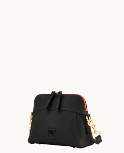 Dooney & Bourke The Florentine Collection|Smooth Leather<Florentine Cameron Crossbody Black Black