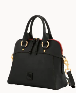 Dooney & Bourke The Florentine Collection|Picnic in the Park<Florentine Cameron Satchel Black Black