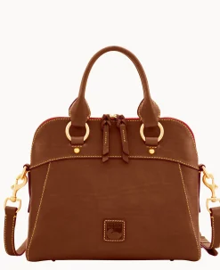 Dooney & Bourke The Florentine Collection|Picnic in the Park<Florentine Cameron Satchel Chestnut