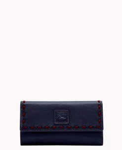 Dooney & Bourke The Florentine Collection|Grab and Go<Florentine Checkbook Organizer Navy