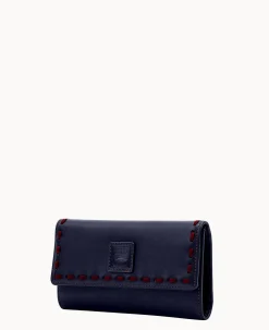 Dooney & Bourke The Florentine Collection|Grab and Go<Florentine Checkbook Organizer Navy