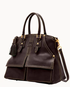 Dooney & Bourke The Florentine Collection|Picnic in the Park<Florentine Clayton Brown Tmoro