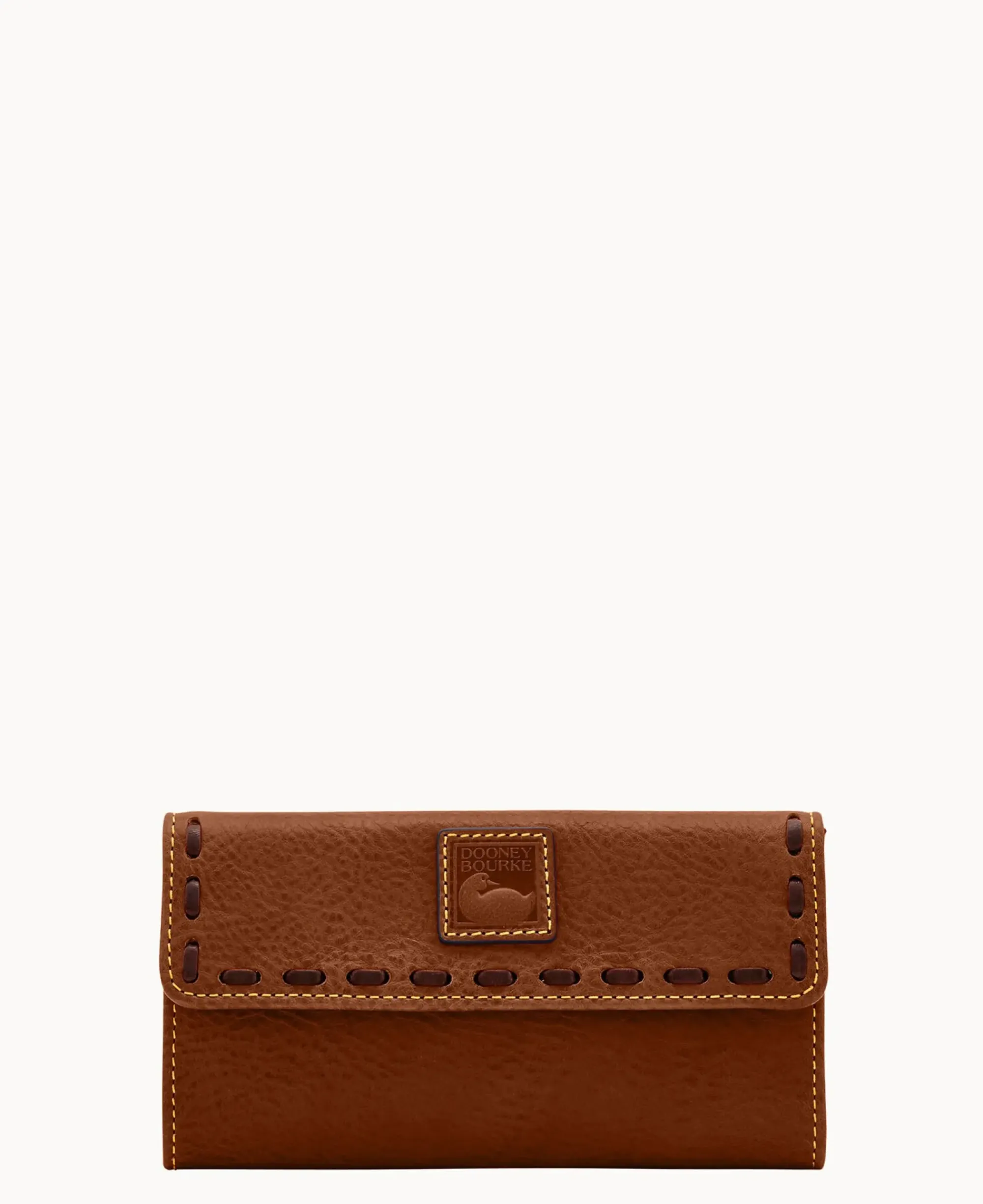 Dooney & Bourke The Florentine Collection|Grab and Go<Florentine Continental Clutch Chestnut
