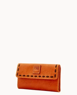 Dooney & Bourke The Florentine Collection|Grab and Go<Florentine Continental Clutch Natural