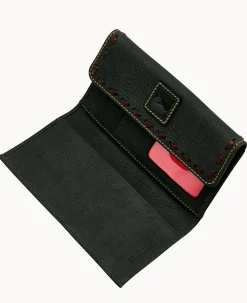 Dooney & Bourke The Florentine Collection|Grab and Go<Florentine Continental Clutch Black Black