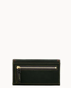 Dooney & Bourke The Florentine Collection|Grab and Go<Florentine Continental Clutch Black Black