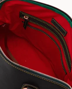 Dooney & Bourke The Florentine Collection|Picnic in the Park<Florentine Domed Buckle Satchel Black Black