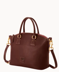 Dooney & Bourke The Florentine Collection|Picnic in the Park<Florentine Domed Satchel Chestnut