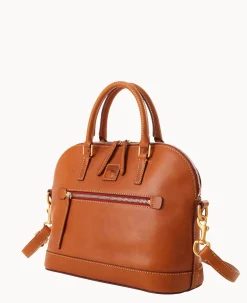 Dooney & Bourke The Florentine Collection|Picnic in the Park<Florentine Domed Satchel Natural